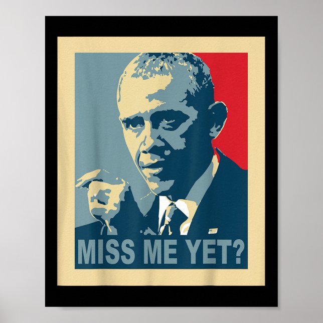 Miss Obama Underbar president Obama? Poster (Framsidan)