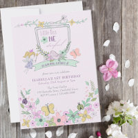 Miss Onederful Cute Fairy Garden Girl 1st Birthday