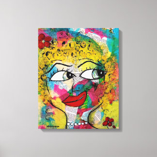 Miss Print Canvastryck