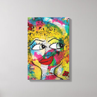 Miss Print Canvastryck
