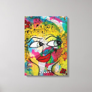 Miss Print-Kanvastryck Canvastryck