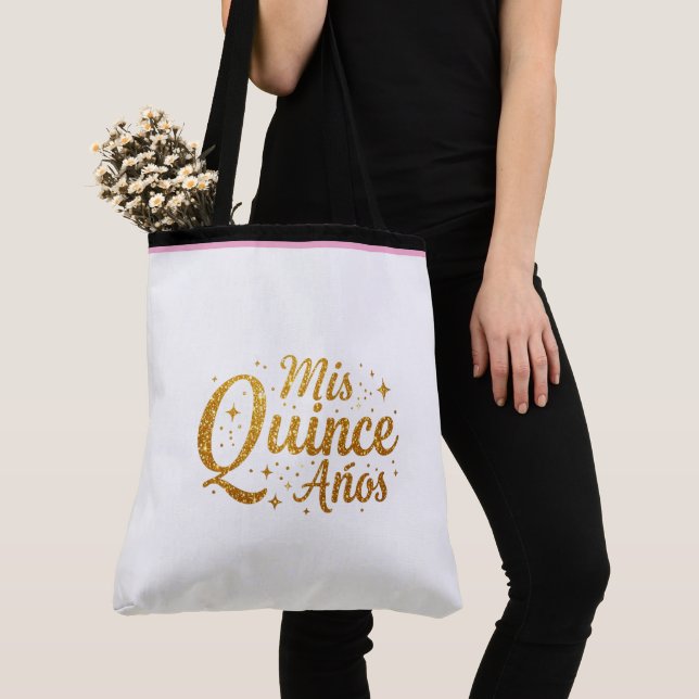 Miss Quince Tote Bag Tygkasse (Närbild)