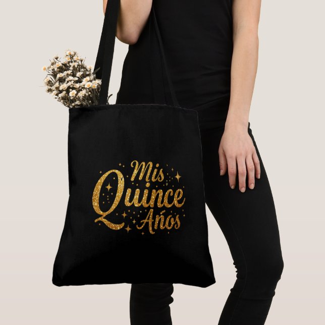 Miss Quince Tote Bag Tygkasse (Närbild)
