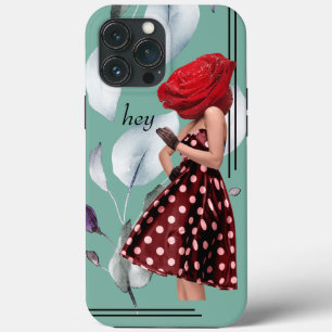 Miss Ro Coola Collage Pop Art Feminine Blommigt