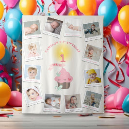 Miss Rosa Cuptårta Girl Birthday 12 Photo BackDrop