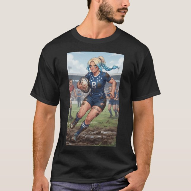 Miss Rugby t-shirt (Framsida)