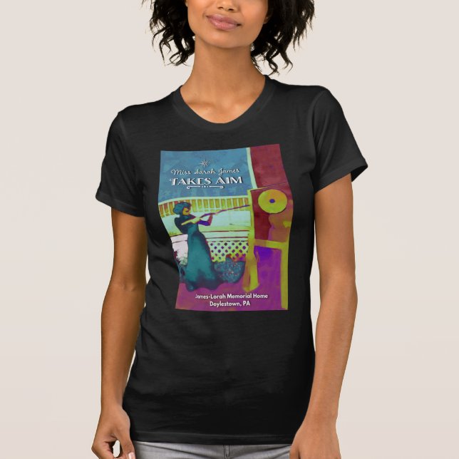 Miss Sarah James Tar Aim T-Shirt (Framsida)