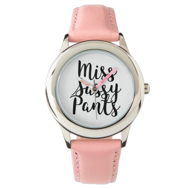 MISS SASSY BYXOR (ROSA BAND) WATCH ARMBANDSUR (Framsida)