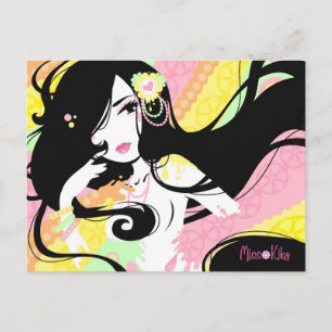Miss Sherbet Postcard Vykort
