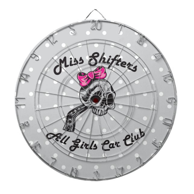 Miss Shifters Dart Board Darttavla (Framsidan)