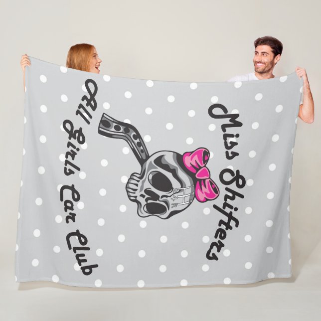 Miss Shifters Fleece Blanket (På plats)
