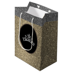 Miss Skönhetstävling Tiara Krona Guld FX Glitter