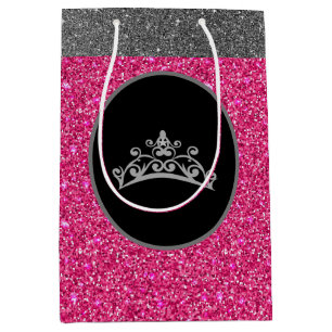 Miss Skönhetstävling Tiara Krona Rosa FX Glitter
