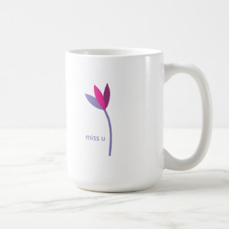 miss som du blommar kaffemugg