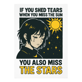 Miss the stars fototryck