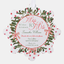 Miss till Mrs Coquette Mistletoe Möhippa