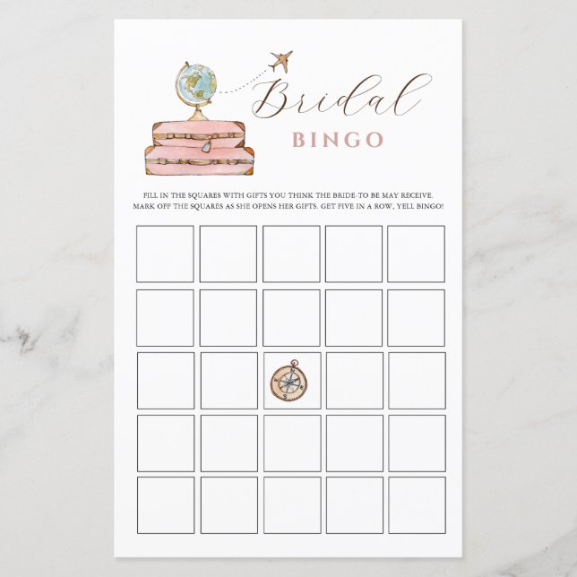 Miss till Mrs Möhippa Bingo Game (Framsida)