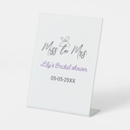 Miss till Mrs möhippa lägg till namn datumårsbåge