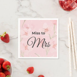 Miss to Mrs. pappersservetter