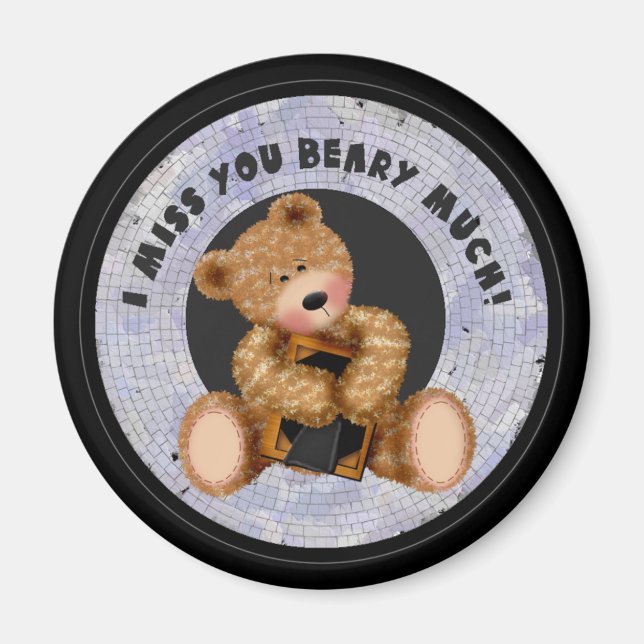 Miss U Beary Much Magnet (Framsidan)