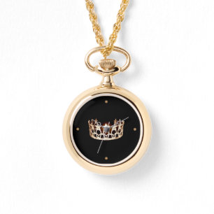 Miss USA America stil Krona Wrap Around Watch Armbandsur