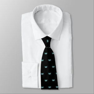 Miss USA Aqua Krona & Black Manar Tie Slips
