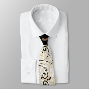 Miss USA Guld Krona Flourish Tie Slips