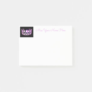Miss USA Orchid Rosa Krona Post-it-Notes Post-it Block