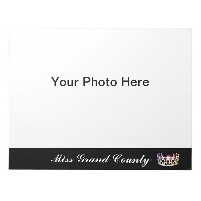 Miss USA Silver Krona Autograf Pad Anteckningsblock (Framsida)