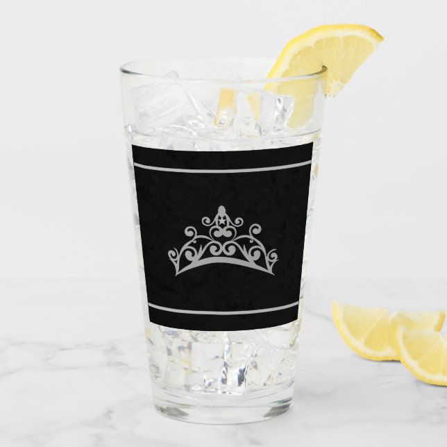 Miss USA Silver Krona Glass Glaskopp (Bakside Is)