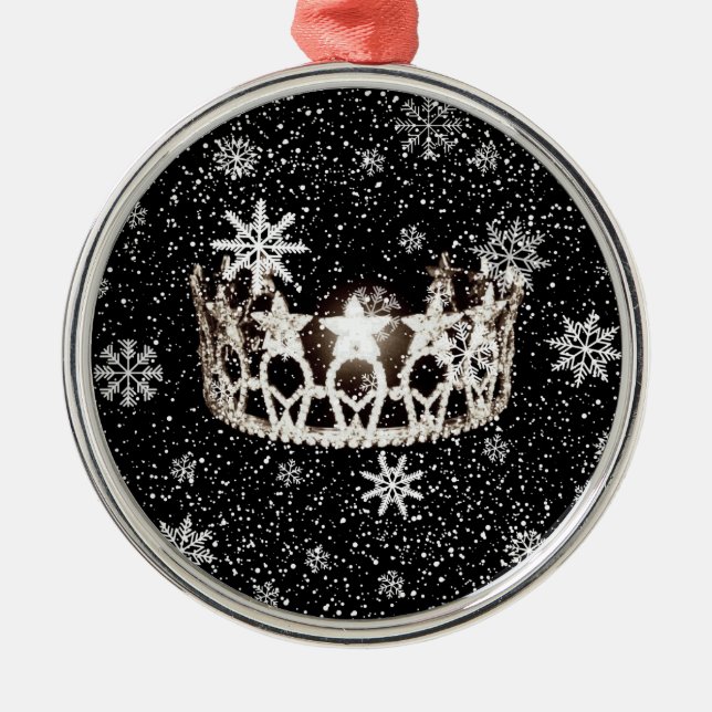 Miss USA Silver Krona jul Ornament (Framsidan)