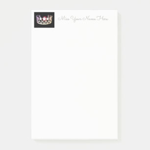 Miss USA Silver Krona Post-it-Notes Post-it Block