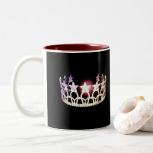 Miss USA stil Silver Krona Mugg