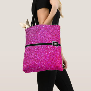 Miss USA stil Skönhetstävling Tiara Glitter Tote B Tygkasse