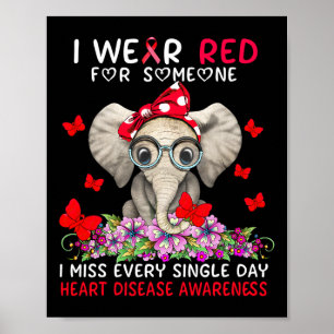 Miss Varje dag, hjärtsjukdomens medvetenhet Poster