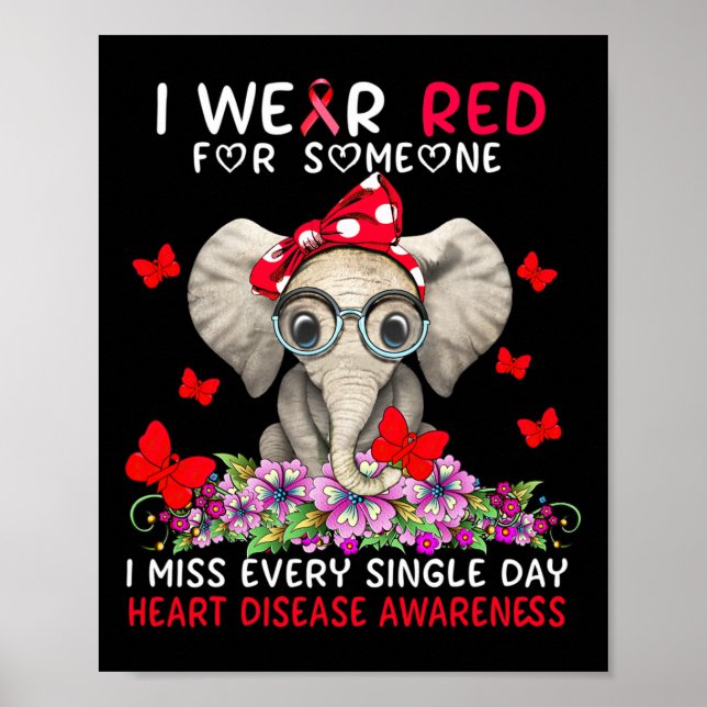 Miss Varje dag, hjärtsjukdomens medvetenhet Poster (Framsidan)