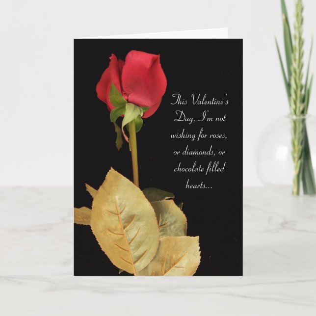 Miss You, Alla hjärtans dag Helgkort (Framsida)