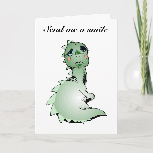 Miss You Card Kort (Framsida)