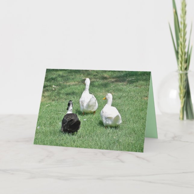 Miss You Card - Lämnar Kort (Framsida)