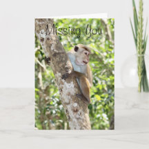 Miss You Greeting Card