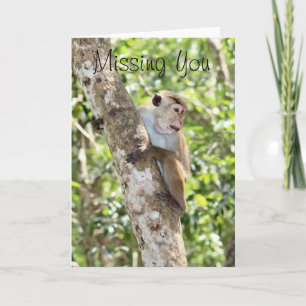 Miss You Greeting Card Kort