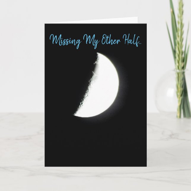 Miss You Greeting Card Kort (Framsida)