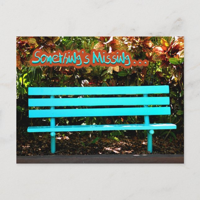 Miss You Postcard Vykort (Framsida)