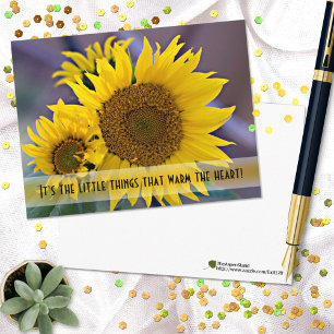Miss You Sunwers Close Photograph Vykort
