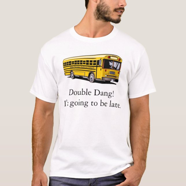 Missa bussen t shirt (Framsida)