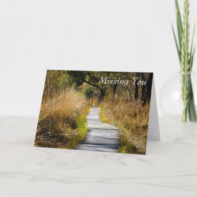 Missa dig, Pathway to Peace Kort (Framsida)