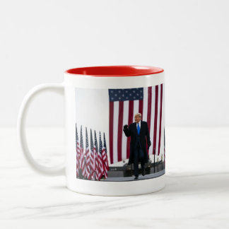 Missa du mig än - President Trump Två-Tonad Mugg