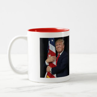 Missa du mig än - President Trump Två-Tonad Mugg