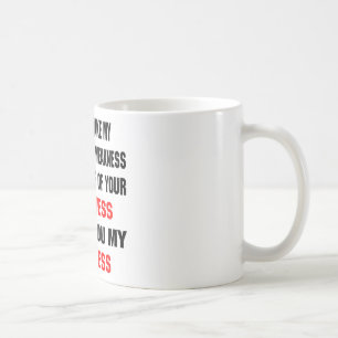 Missa inte min känslolöshet för svaghet kaffemugg