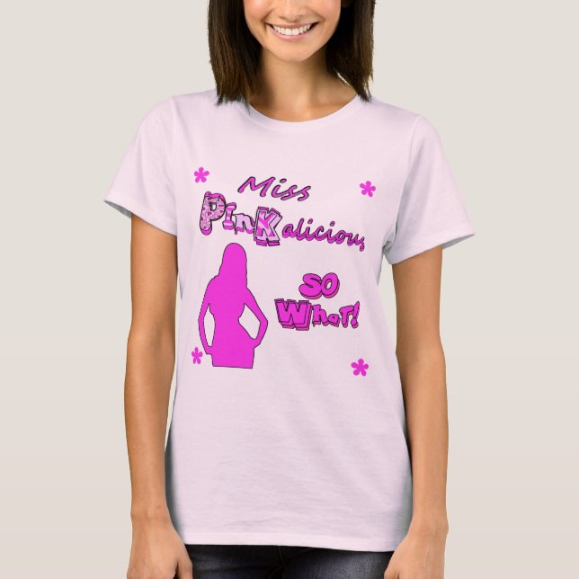 Missa pinkalicious så T-shirt (Framsida)